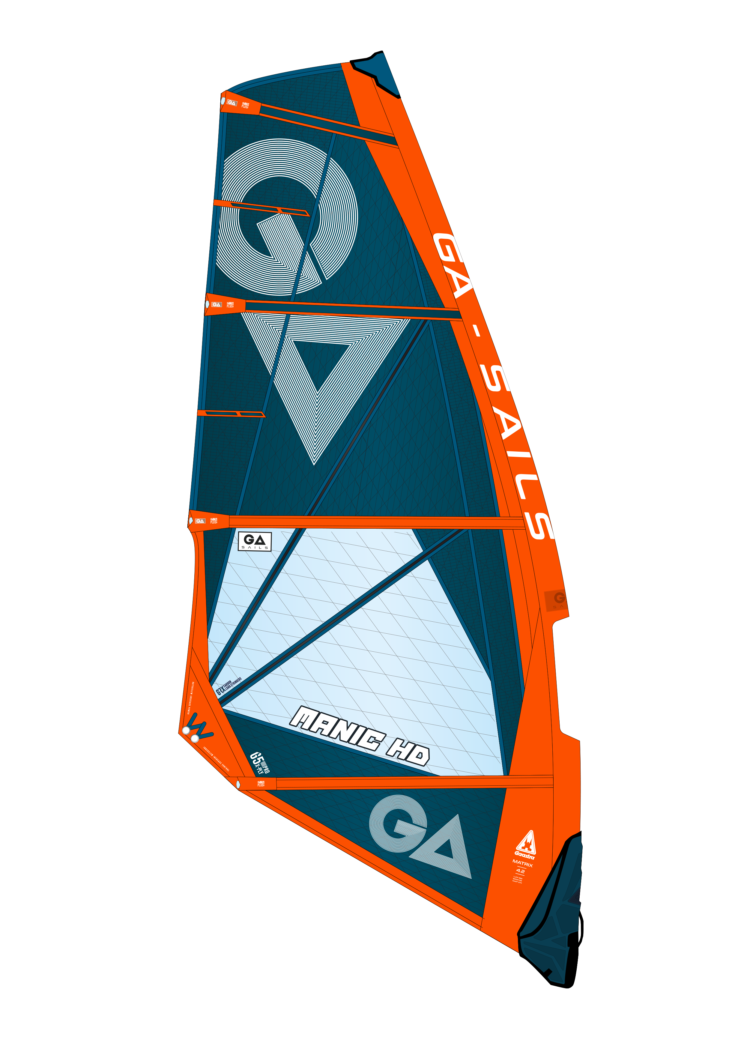 GA Windsurfing 2023 Manic HD Sails