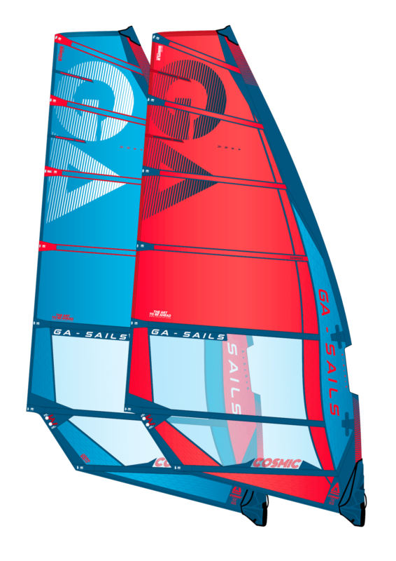 GA Windsurfing, GA Sails, Gaastra windsurf, Cosmic,Voile, Freeride, Freerace, cambers