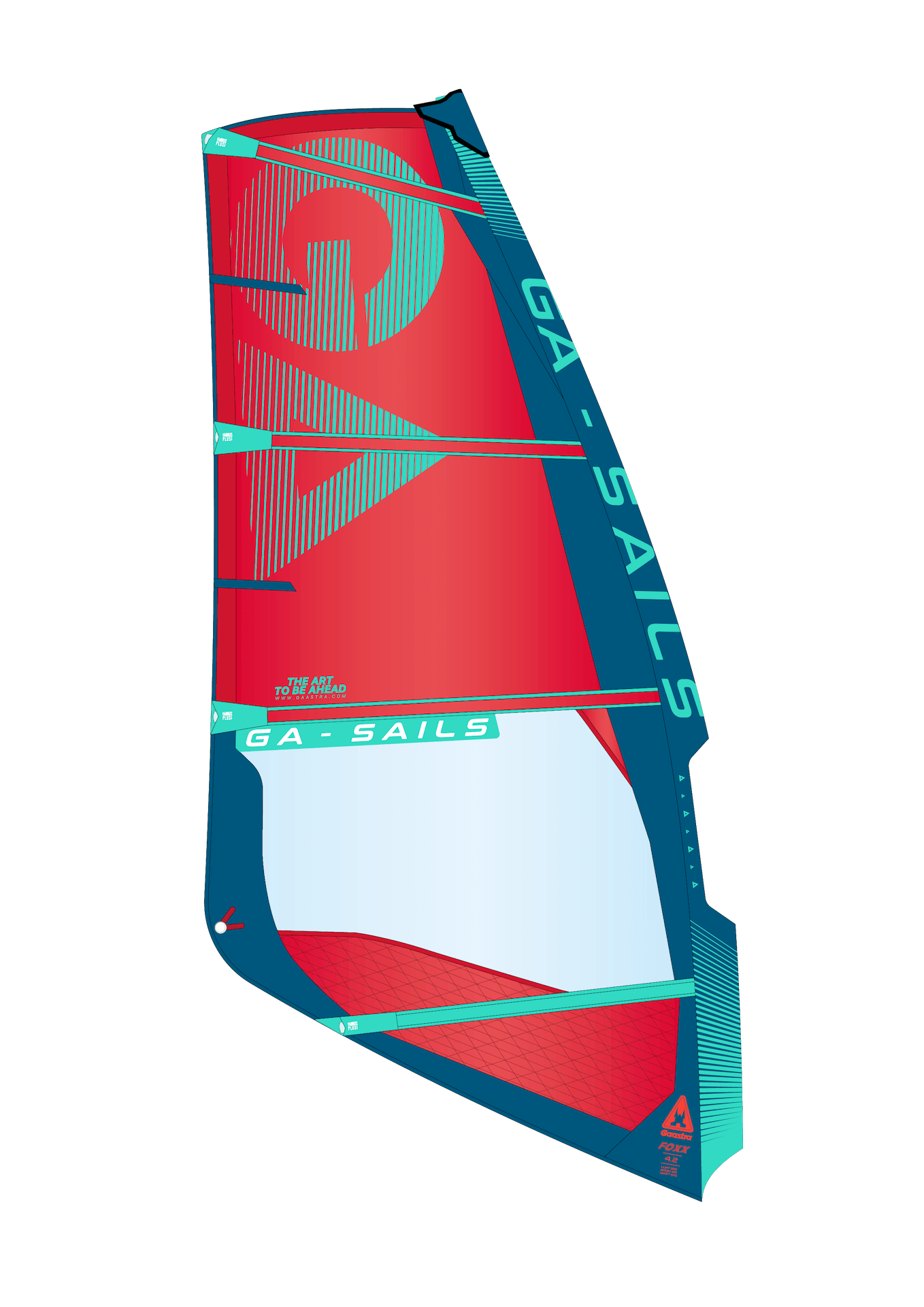 GA Windsurfing, GA Sails, Gaastra windsurf, Foxx, Voile, Freeride, enfants, kids