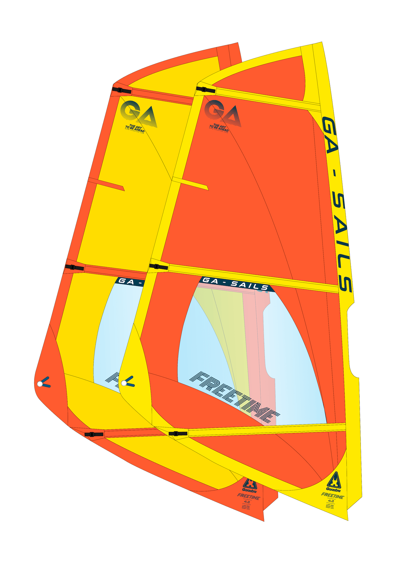 2024, GA Windsurfing, GA Sails, Gaastra windsurf, freetime, Voile, initiation, school, école