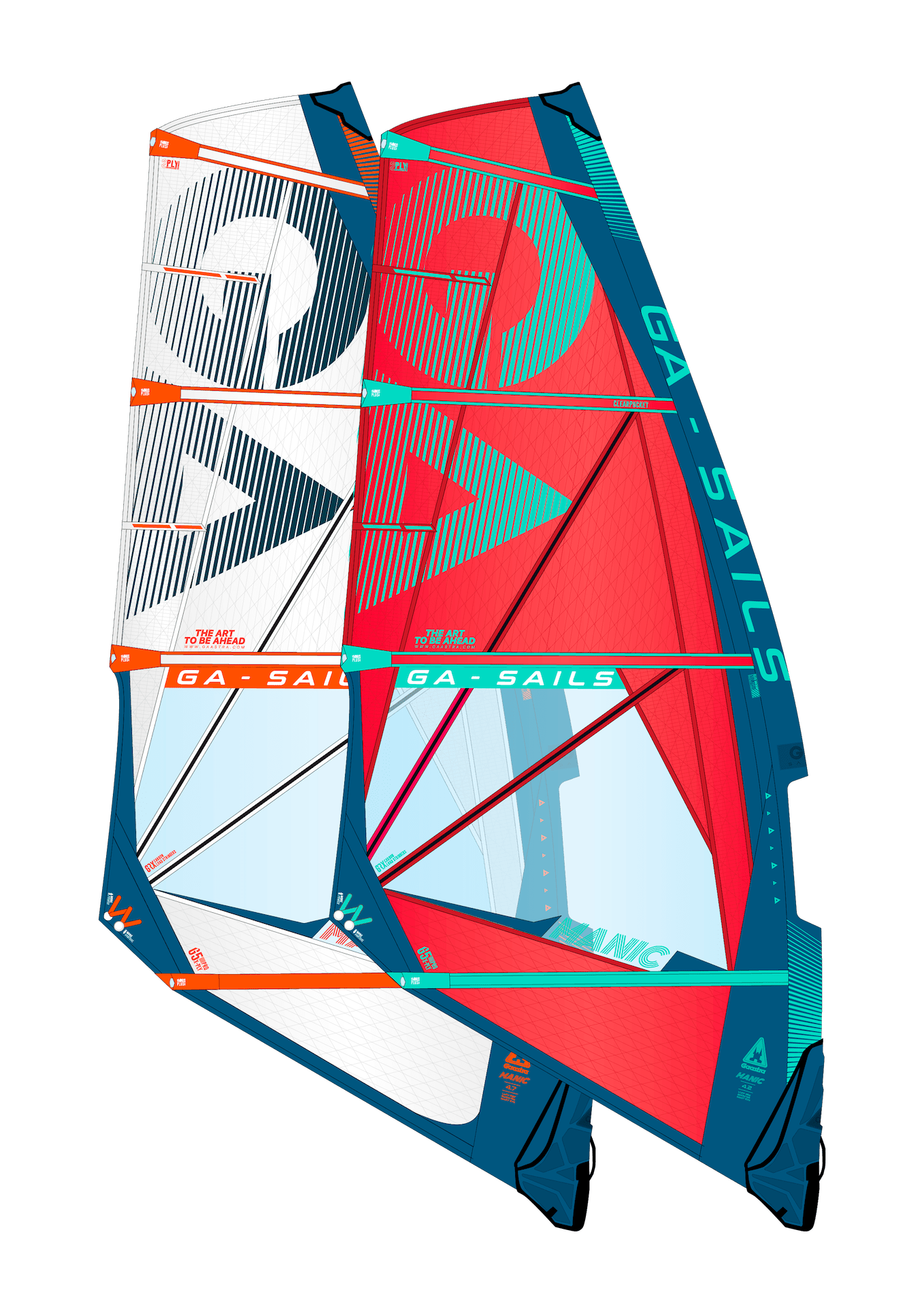 2024, GA Windsurfing, GA Sails, Gaastra windsurf, Manic, Voile, windsurfing, waveriding, voile, vague, wave