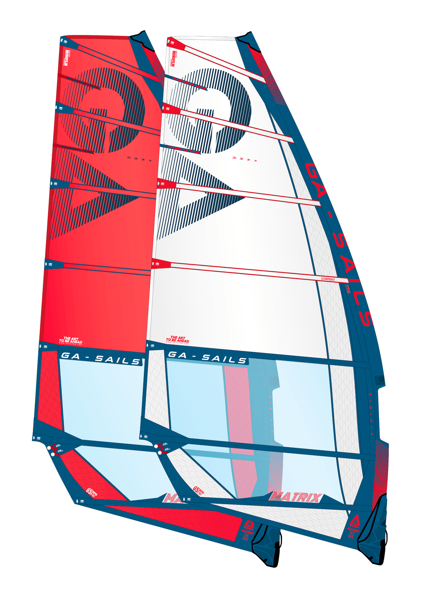 2024, GA Windsurfing, GA Sails, Gaastra windsurf, Matrix,Voile, Freerace, no-cam