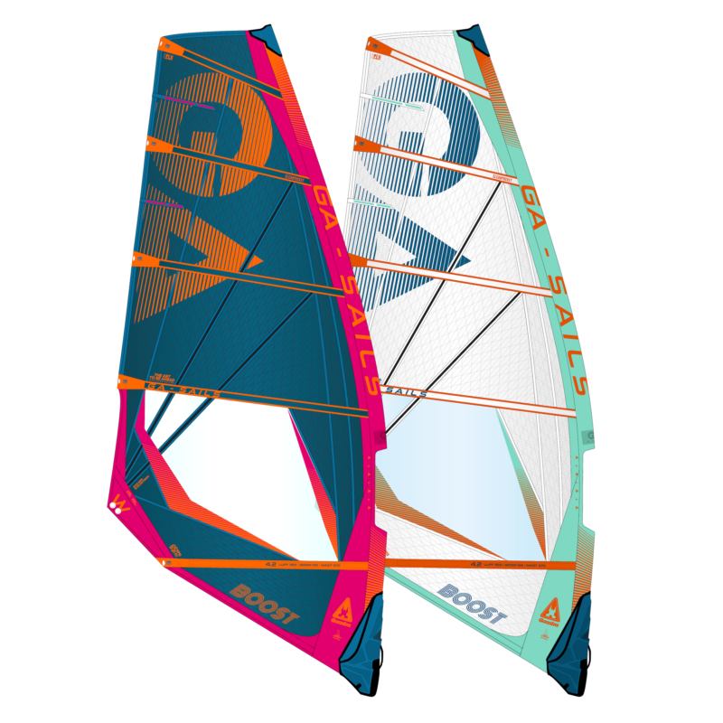 GA Sails 2025. Gaastra Boost, wave, freewave, windsurf sail, voile de vague 5 lattes, 5 battens