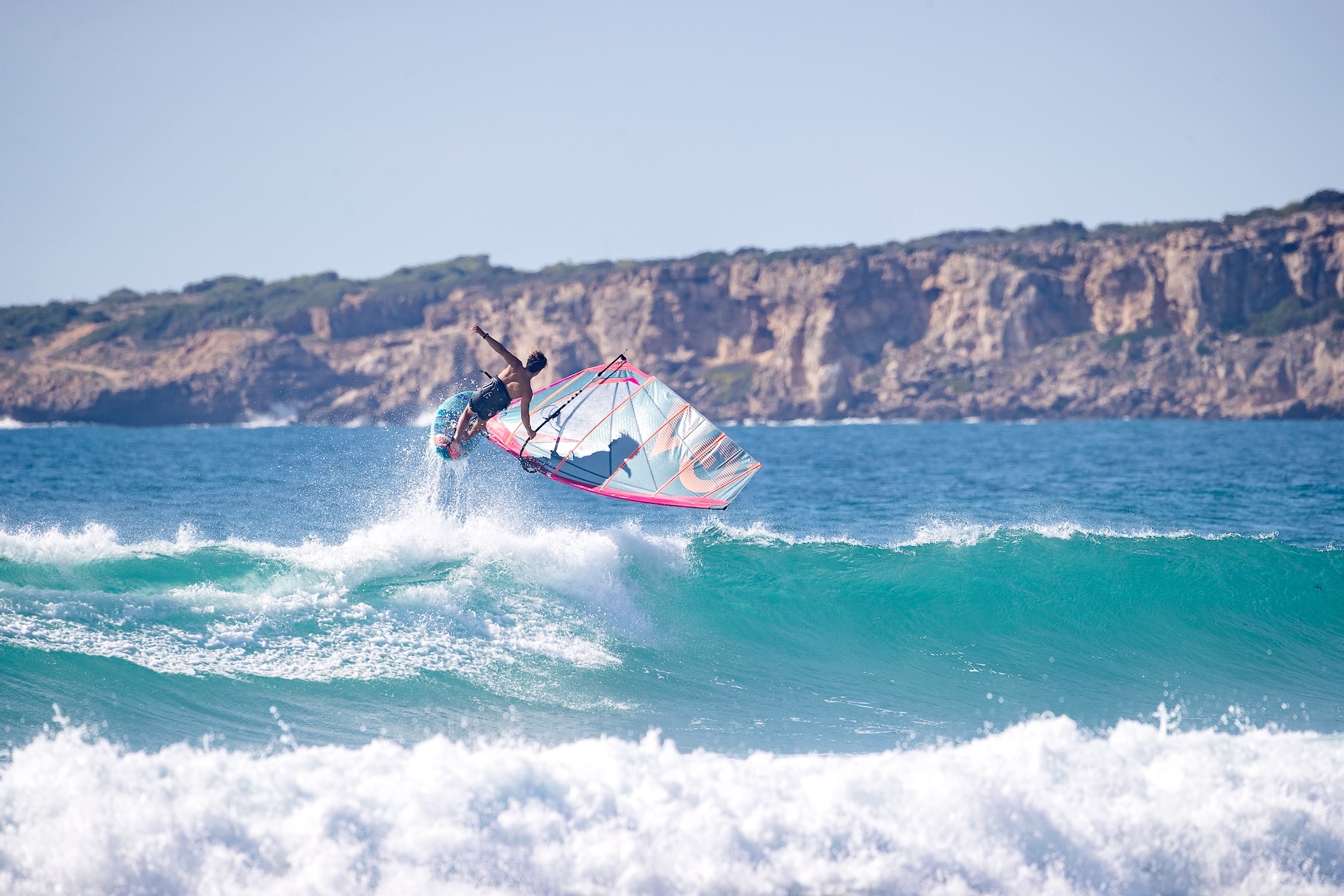 GA Sails 2025. Gaastra Boost, wave, freewave, windsurf sail, voile de vague 5 lattes, 5 battens