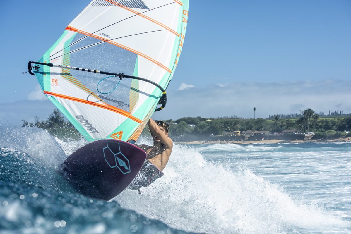 GA Sails 2025. Gaastra Boost, wave, freewave, windsurf sail, voile de vague 5 lattes, 5 battens