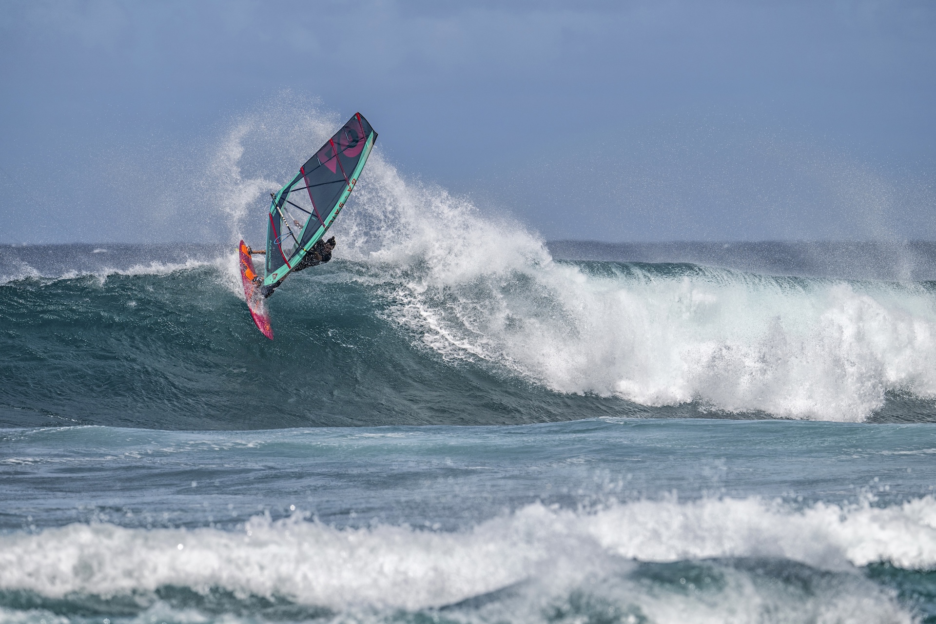 GA Sails 2025. Gaastra Manic HD, wave, windsurf sail, voile de vague 4 lattes, 4 battens